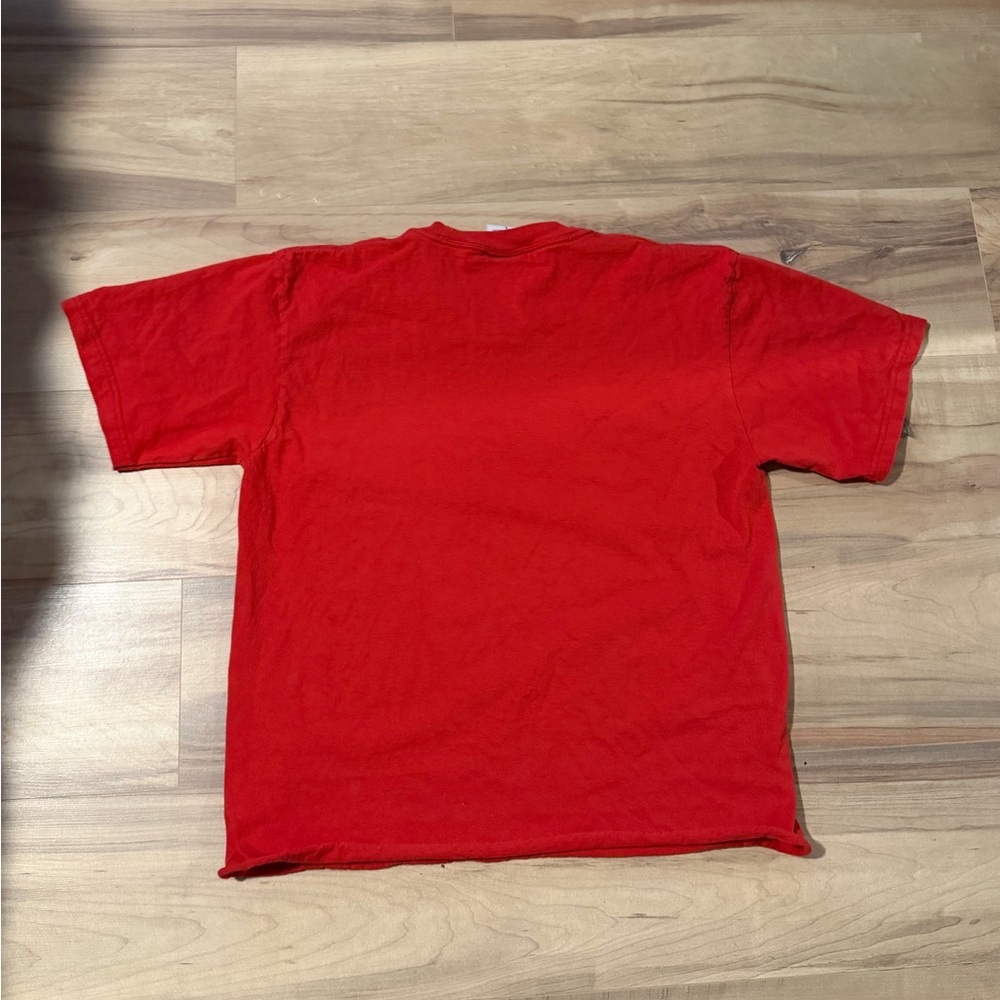 Champion Men's Red Short Sleeve Tee